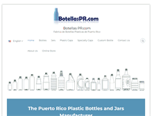 Tablet Screenshot of botellaspr.com